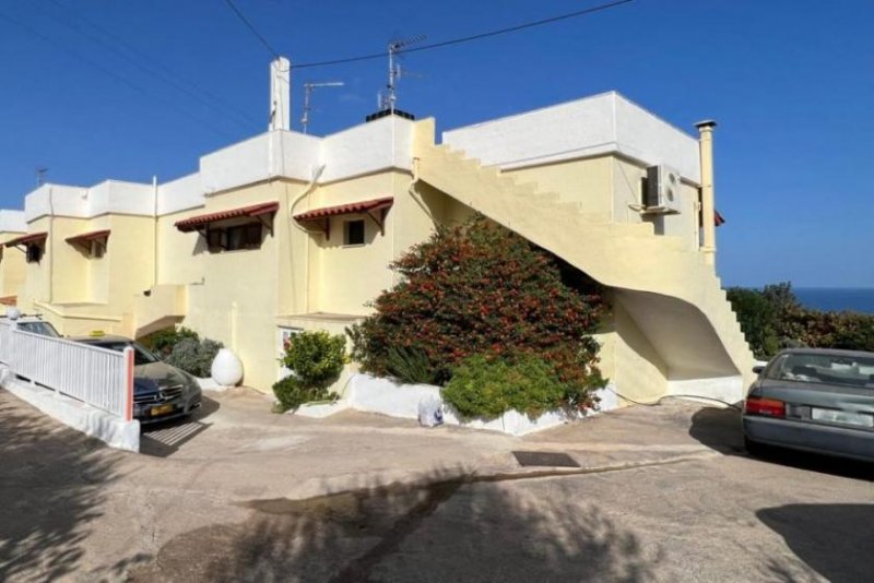 Ammoudara bei Agios Nikolaos Kreta, Ammoudara: Haus mit 3 Wohnungen in Meeresnähe zu verkaufen Haus kaufen